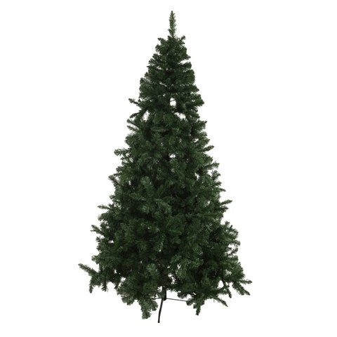 Árvore Natal New Michigan 1225 Tips com Base Metal Verde 2,4m