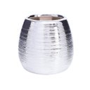 Ver imagem 4 de Kit Banheiro Porta Sabonete Líquido Saboneteira 3 Peça Prata - Prata