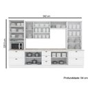 Ver imagem 2 de Kit Cozinha Henn 8 Peças Americana C5p47 Branco