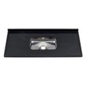 Ver imagem 1 de Pia Granito Natural Preto São Gabriel 1.20m com Furo