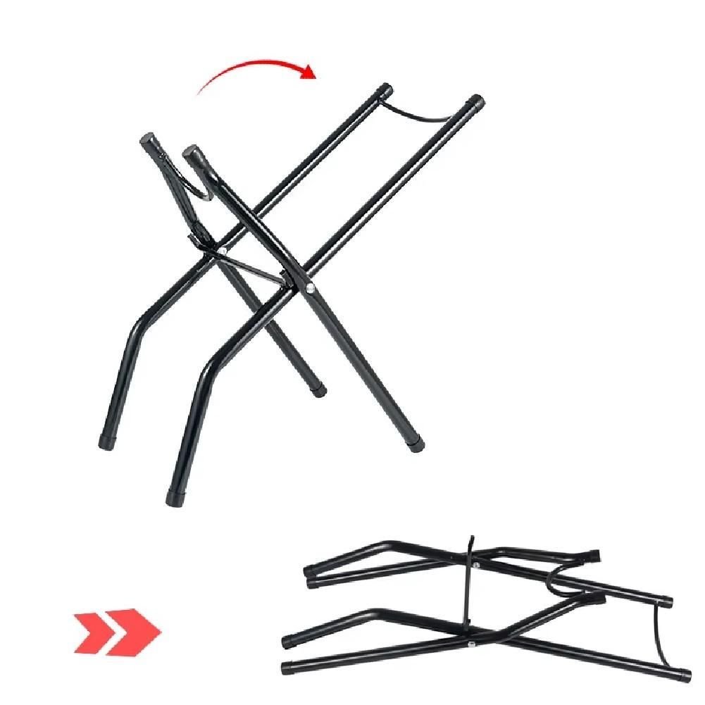 SUPORTE DE METAL PARA GALAO DE AGUA BASE PORTATIL DOBRAVEL USO EM CASA CAMPING VIAGEM PIA BANCADA E  - 5