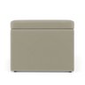 Calçadeira Baú Navi 160 para Cama Queen N-030 Veludo Bege Aradecor - 4