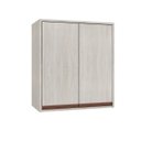 Ver imagem 1 de Armário Aéreo para Cozinha 60 X 67 Cm New 2 Portas Mdp Legno Nogueira - Clicklar