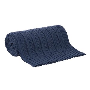 Manta Decorativa de Tricot Erin - Buddemeyer Azul