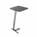 Ver imagem 4 de Mesa de Apoio para Sofá Bandeja Concreto Base Preta