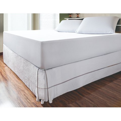 Protetor de Colchão Solteiro O SILENCIOSO Impermeável – 90x190cm – Fibrasca