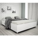 Ver imagem 1 de Cama Casal Mônaco com Colchão Espuma D20 Physical Branco Espresso Móveis