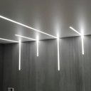 Ver imagem 2 de Perfil Slim 24mmx7mm embutir c/difusor alumínio Branco 2m GAYA