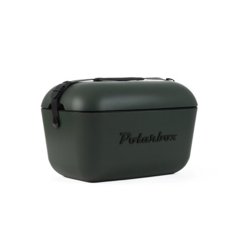 Caixa Térmica Cooler Polarbox 20l Verde Floresta com Alça Preta