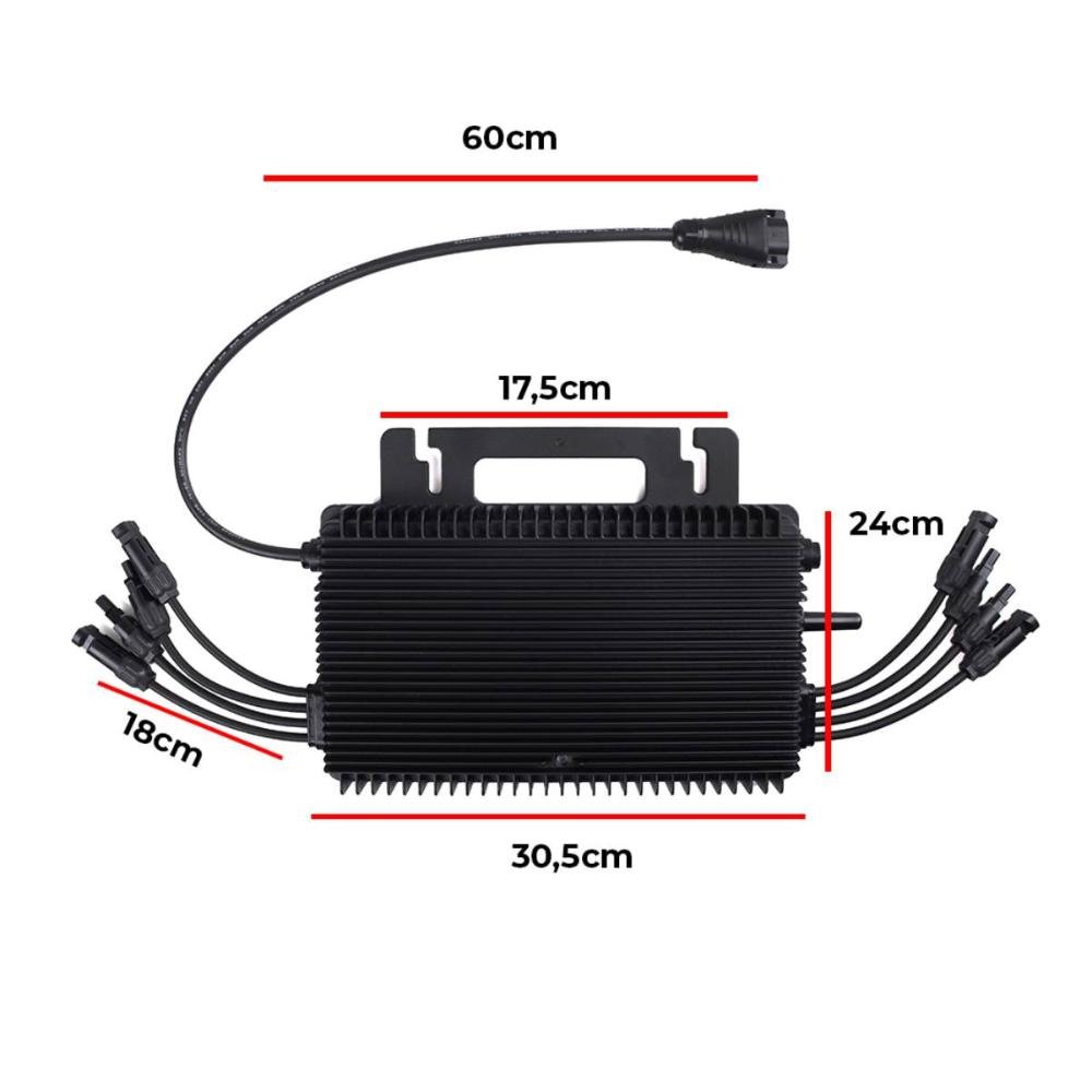 Micro Inversor 220v Hoymiles 2mppt Monofasico 2kw Hms-2000dw-4t Wifi - 5