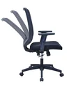 Ver imagem 6 de Cadeira Escritório Diretor Giratória Ergonômica NR17 Shanghai Preto