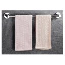 Ver imagem 4 de Toalheiro Cromado Porta Toalha Haste Reto Hotel Banheiro Casa Lavabo 60cm