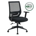 Ver imagem 4 de Cadeira Escritório Diretor Ergonômica NR17 Genebra