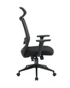 Ver imagem 5 de Cadeira Escritório Presidente Ergonômica NR17 Genebra Preto