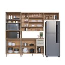 Ver imagem 4 de Armario de Cozinha Modulada 5 Peças com Tampo 280cm Isabelle Delmarco