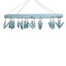 Mini-varal Oval 24 Prendedores - Azul - 2