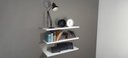 Ver imagem 2 de Kit com 03 Prateleiras Brancas em Mdf para Home-office 60 X 20