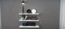 Ver imagem 1 de Kit com 03 Prateleiras Brancas em Mdf para Home-office 60 X 20
