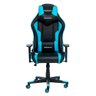 Cadeira Gamer MaxRacer Tactical Azul Reclina 180 Braço 3D - 1