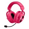 Headset Gamer sem Fio Logitech G Pro X 2 - Receptor Lightspeed, Bluetooth e 3.5mm Magenta 981-001274 - 1
