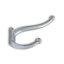 Ver imagem 1 de Kit 2 Cabide Gancho Duplo Grande Zincado Ref. 21102 - Loth