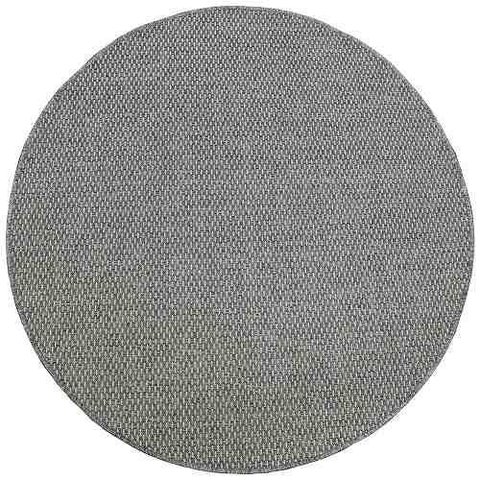 Tapete São Carlos Sisal Sintético Redondo New Boucle Cinza 1,90
