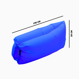 Sofá Inflável de Ar Portátil Puff Impermeável Praia Camping - 3