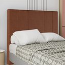 Ver imagem 7 de Cabeceira Queen 158 cm Madrid Veludo Terracota Soon