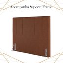 Ver imagem 5 de Cabeceira Queen 158 cm Madrid Veludo Terracota Soon