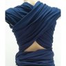 Wrap Sling Algodão Azul Marinho - 1