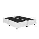 Ver imagem 1 de Base Box Queen Bipartido 158x198 Corino Branco