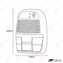 Ver mais imagens de Mini Desumidificador Elétrico 127-220v Antimofo 500ml Tubrax