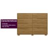 Cômoda Georgia 147cm 8 Gavetas Freijó Moval - 3