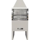 Ver imagem 3 de Churrasqueira Concreto Refratário Atacadão Lazer 74cm Coifa Prolongada