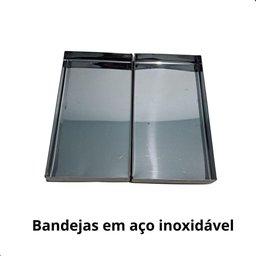 Estufa Vidro Curvo 3 Bandejas Inox com Selo do Inmetro 127v - 8