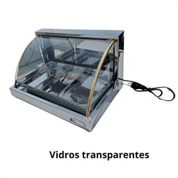 Estufa Vidro Curvo 3 Bandejas Inox com Selo do Inmetro 127v - 7