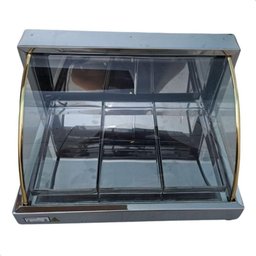 Estufa Vidro Curvo 3 Bandejas Inox com Selo do Inmetro 127v - 6