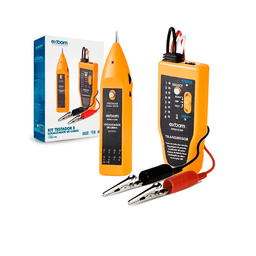 Kit Testador Localizador Zumbidor Rede Cabos EXBOM - 2