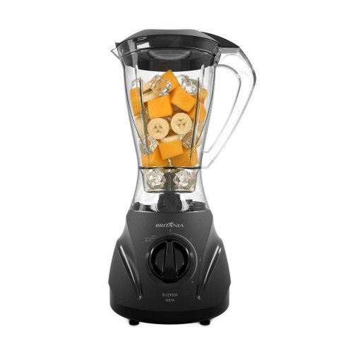 Liquidificador Britânia BLQ900A 600W 2,1L 3 Velocidades Preto 110V