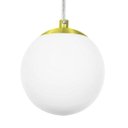 Ver imagem 2 de kit 2 Lustres Pendentes Orby Bolinha Dourada