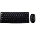 Ver imagem 1 de Kit Teclado e Mouse Retro Preto Oex Tm409