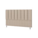 Ver imagem 1 de Cabeceira Casal Dubai/sevilha Linho Bege