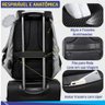 Mochila Masculina Antifurto Cabo Usb Universitária Notebook Swissland Preto - 2
