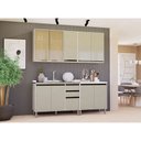 Ver imagem 1 de Cozinha Modulada Compacta 4 Peças sem Tampo Linea Luciane Móveis