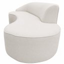 Ver imagem 4 de Sofá Luxuoso Sala de Estar 150cm Lado Direito Bouclé Solenne