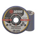 Ver imagem 1 de Disco Corte e Desbaste Aeme Aço Dcacd Duo 503 4.1/2x5/32x7/8 3t (114.3x4.0x22.22) 50 Unidades