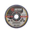 Ver imagem 2 de Disco Corte e Desbaste Aeme Aço Dcacd Duo 503 4.1/2x5/32x7/8 3t (114.3x4.0x22.22) 50 Unidades