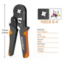 Ver imagem 3 de Wozobuy Alicate de Terminal de Crimpagem + 400pcs - Hsc8 6-4 - 6-4 a