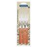 Conjunto de Garfos de Mesa Dynamic com Lâminas em Aço Inox e Cabos de Madeira Natural 3 P - 2