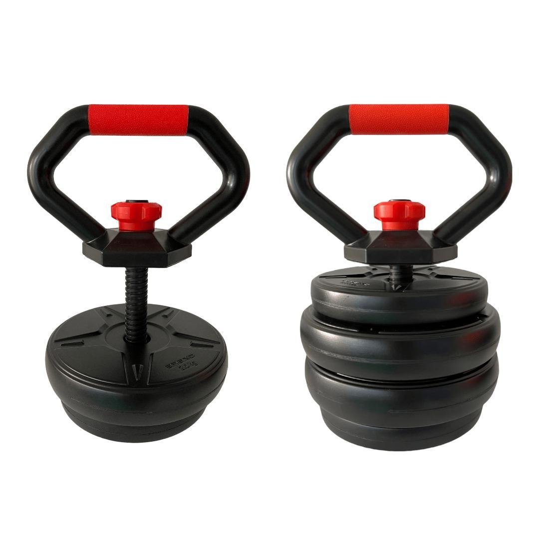 Kit Halteres Musculação Kettlebell 6 em 1 Peso 40kg Odin Fit - 5